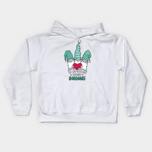 Never Enough Gnomes Love Kids Hoodie